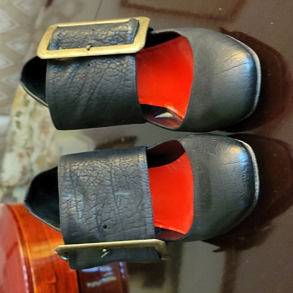 Stephen Vincenzi black leather shoe - Picture 1 of 7